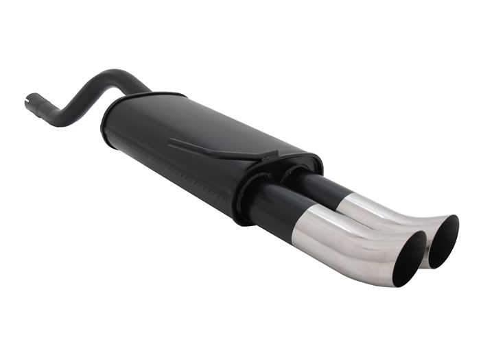 Novus sportuitlaat Renault Clio II 2x76mm DTM einddemper, Auto-onderdelen, Uitlaatsystemen, Nieuw, Verzenden