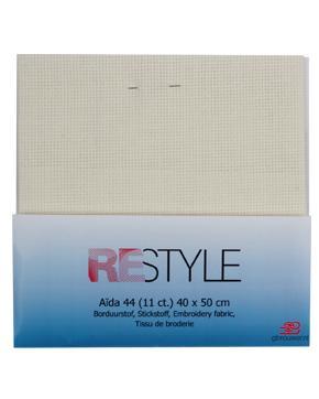 Borduurstof Aïda Ecru 44 (11 ct) 40x50 cm, Hobby en Vrije tijd, Stoffen en Lappen, Overige kleuren, Nieuw