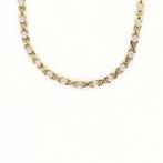Halsketting - 18 karaat Geel goud Diamant (Natuurlijk), Sieraden, Tassen en Uiterlijk, Kettingen, Nieuw