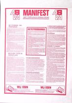 Poster van het ASVA in Amsterdam (lijst optie, Posters), Verzenden, Nieuw, Overige onderwerpen, Met lijst
