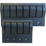 Schakelpaneel 12V 4 of 6 Schakelaars Auto Fuse, Watersport en Boten, Bootonderdelen, Nieuw, Overige typen, Zeilboot of Motorboot