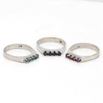 3-delige sieradenset - 14 karaat Witgoud -