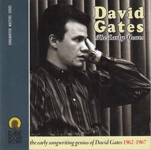 cd - David Gates - The Early Years 1962-1967, Cd's en Dvd's, Cd's | Overige Cd's, Zo goed als nieuw, Verzenden