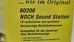 Noch H0 - 60200 - Modeltreinlandschap (1) - Sound Station, Hobby en Vrije tijd, Modeltreinen | H0, Nieuw