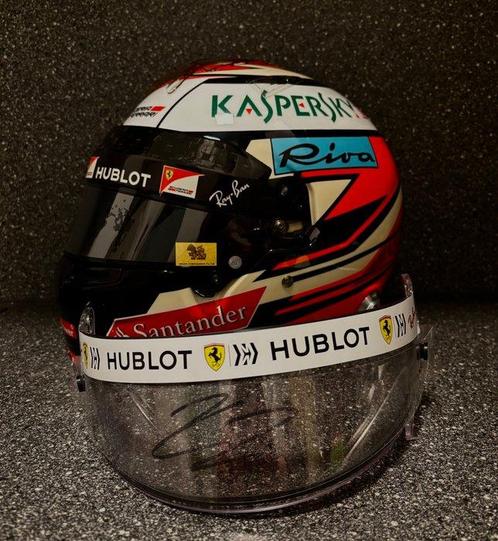 Ferrari - Formule 1 - Kimi Räikkönen - 2018 - Vizier, Verzamelen, Automerken, Motoren en Formule 1