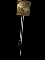 Wandklok - Antiek Messing - 1900-1910 - Birtcage uurwerk, Antiek en Kunst