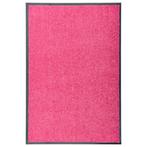 vidaXL Deurmat wasbaar 60x90 cm roze, Nieuw, Verzenden