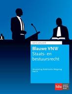 Blauwe VNW 2015 2016 9789012395816, Zo goed als nieuw