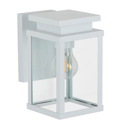 Jersey Muurlamp Wit met LED Buitenverlichting Strak & modern, Tuin en Terras, Buitenverlichting, Verzenden