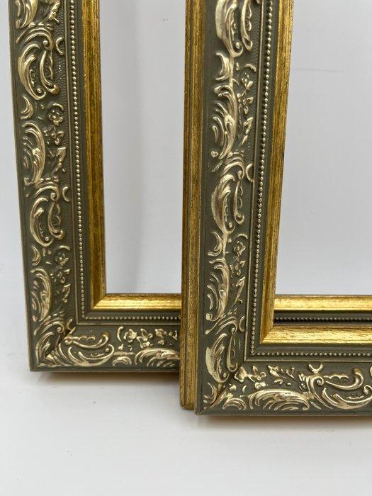 Lijst (2) - Hout - Paar oude lijsten, Antiek en Kunst, Antiek | Overige Antiek