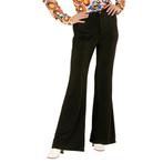 Disco 70S Broek Zwart Dames, Kleding | Dames, Carnavalskleding en Feestkleding, Verzenden, Nieuw