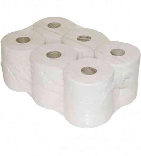 Doseer.nl poetspapier midi 1-lgs cellulose - 6 rollen, Huis en Inrichting, Schoonmaakartikelen, Verzenden