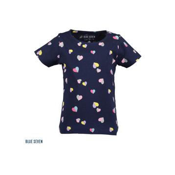 T-shirt - hartjes - maat: 110 - Blue Seven beschikbaar voor biedingen