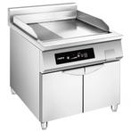 Inductie Bak-/Grillplaat | BROOKLYN | Glad/Gegroefd, Verzenden, Nieuw in verpakking