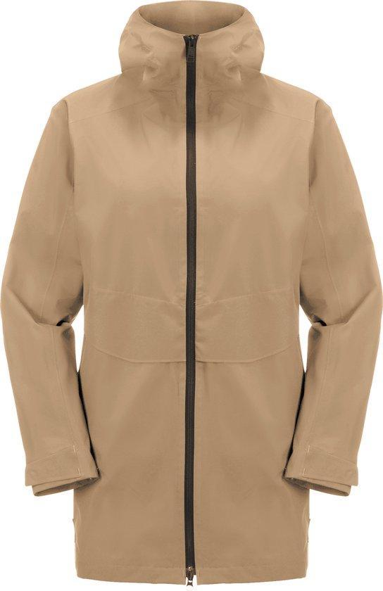 Jack Wolfskin MAINKAI LONG JKT W Dames Outdoorjas - sand sto, Kleding | Dames, Jassen | Winter, Nieuw, Verzenden
