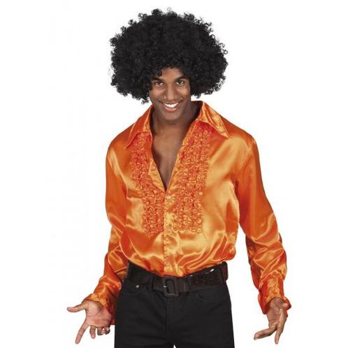 Oranje rouche overhemd voor heren - Rouche blouse, Kleding | Heren, Carnavalskleding en Feestkleding, Ophalen of Verzenden