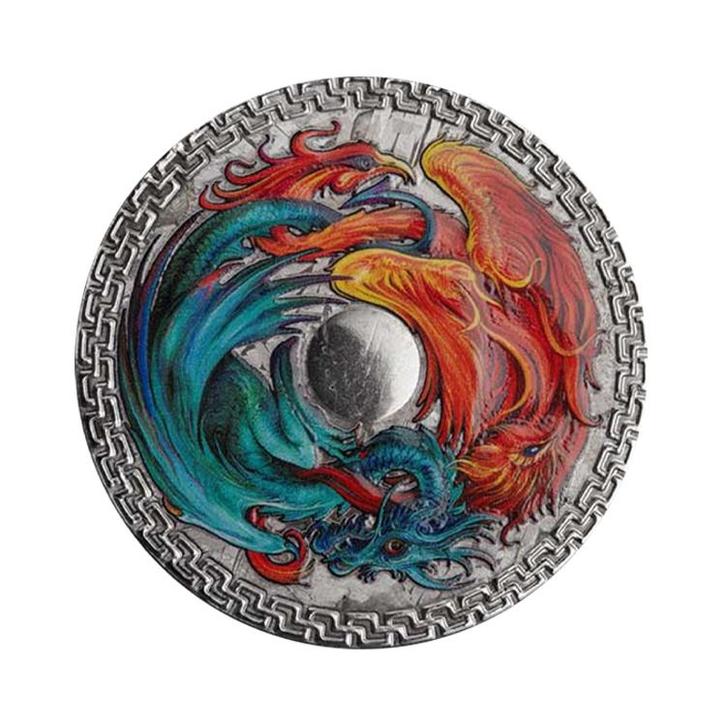 Tokelau Phoenix & Draak - proof 2022, Postzegels en Munten, Edelmetalen en Baren, Verzenden