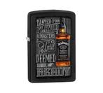 Zippo Ready Zwart Jack Daniel's, Verzenden, Nieuw, Aansteker