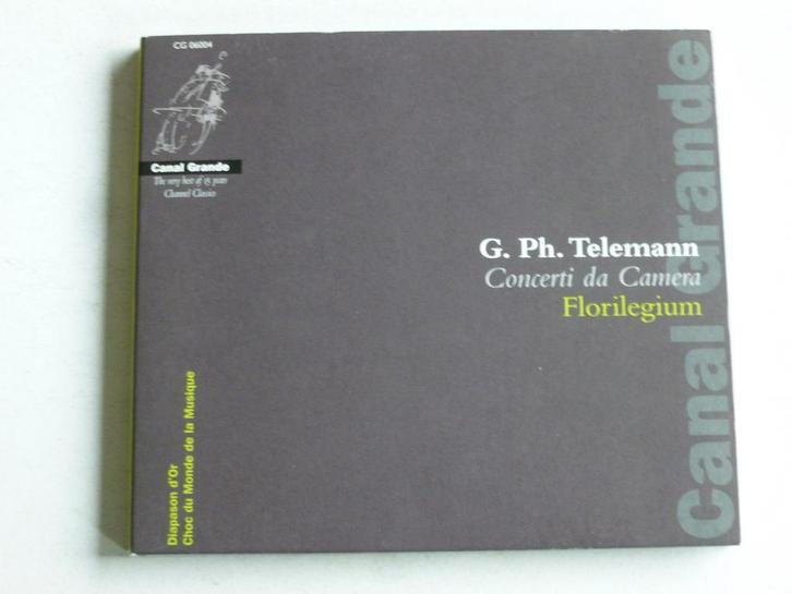 Telemann - Concerti da Camera / Florilegium, Cd's en Dvd's, Cd's | Klassiek, Zo goed als nieuw, Verzenden