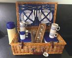 Optima - Picknickmand - inclusief complete inhoud voor 4, Antiek en Kunst