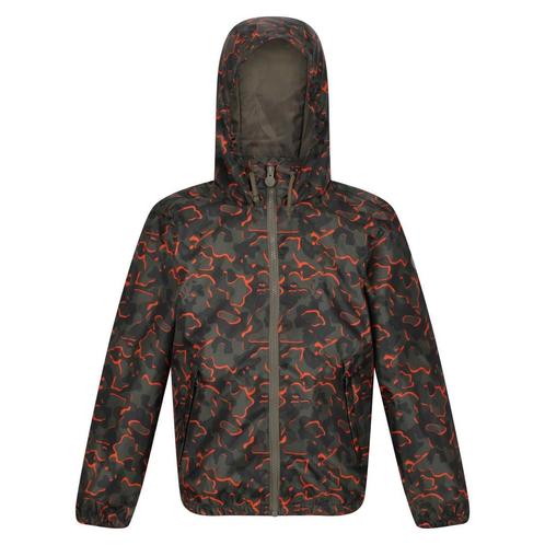 -61% Regatta  Regatta Kinder/kids catkin camo waterdicht jas, Kinderen en Baby's, Kinderkleding | Maat 104, Nieuw, Verzenden
