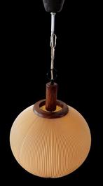 Plafondlamp - hout, kunststof, Nieuw