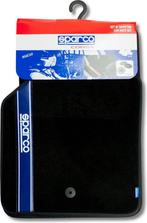 Sparco Automatten Universeel set van 4 - Stof - Zwart met, Auto diversen, Ophalen of Verzenden, Zo goed als nieuw