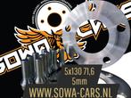 Spacers 5MM Porsche Cayene Panamera 5x130 Spoorverbreders, Ophalen of Verzenden