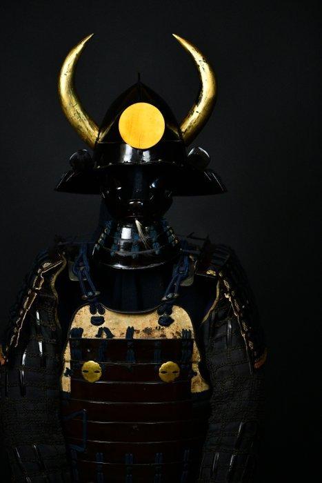 Yoroi volzet Samurai-harnas - Koper, Zijde, ijzer - Japan -, Antiek en Kunst, Antiek | Overige Antiek