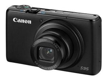 Canon PowerShot S95 Digitale Compact Camera - Zwart (In doos beschikbaar voor biedingen