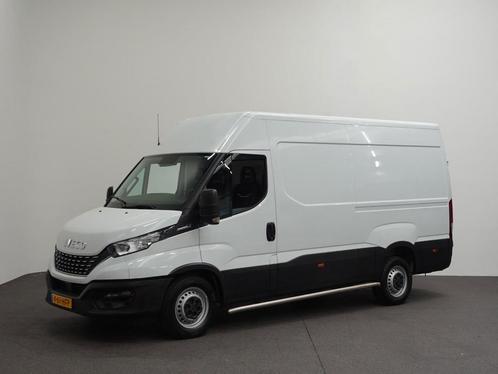 Iveco Daily 35S14 140PK L2H2 Automaat, Auto's, Bestelauto's, Lease, Automaat, Wit, Iveco, Financial lease, Stof, Diesel, ABS, Airconditioning