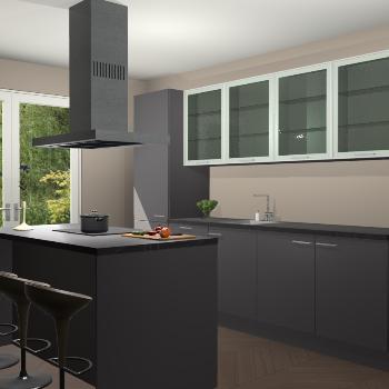 Onyxgrijze keuken Finland 18514, Huis en Inrichting, Keuken | Complete keukens, Verzenden