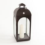 Set van 2 Capri Windlicht Antraciet Medium Decoratie, Verzenden, Nieuw