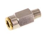 6mm x M 8 x 1 (conical) Messing Insteekfitting Buitendraad, Verzenden, Nieuw