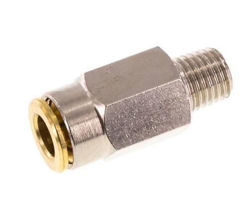 6mm x M 8 x 1 (conical) Messing Insteekfitting Buitendraad, Doe-het-zelf en Verbouw, Overige Doe-het-zelf en Verbouw, Nieuw, Verzenden