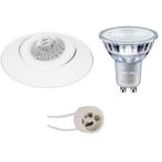 Voordeelset: LED Spot Set - Pragmi Nivas Pro - GU10 Fitting, Huis en Inrichting, Lampen | Spots, Metaal of Aluminium, Nieuw, Ophalen of Verzenden
