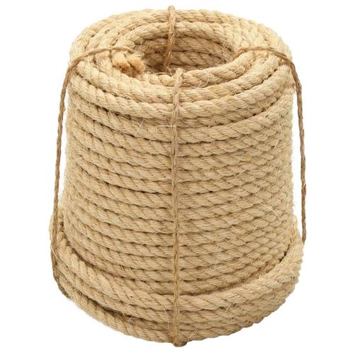 vidaXL Touw 20 mm 50 m 100% sisal, Doe-het-zelf en Verbouw, IJzerwaren en Bevestigingsmiddelen, Nieuw, Verzenden