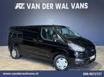 Ford Transit Custom | 2.0 TDCI 131pk L2H1 Euro6 Airco |, Auto's, Gebruikt, Euro 6, Zwart, Dealer onderhouden
