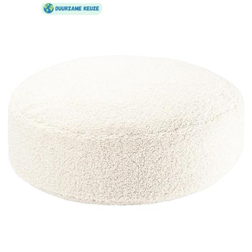 Kinder zitzak rond | Teddy | White (meubelen, teddy stoel), Kinderen en Baby's, Kinderkamer | Inrichting en Decoratie, Nieuw, Ophalen of Verzenden