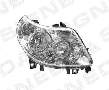 KOPLAMP VOOR FIAT DUCATO 2006-2014 1340663080 Rechts beschikbaar voor biedingen