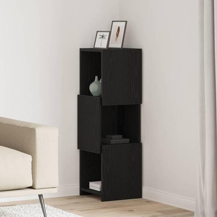 vidaXL Hoekkast Wit 30,5x30x95cm Bewerkt hout, Huis en Inrichting, Kasten | Overige, Nieuw, Verzenden