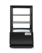 Koelvitrinekast 58L, Arktic, Zwart, 230v/170w, 444x397x(h)79, Witgoed en Apparatuur, Koelkasten en IJskasten, Ophalen of Verzenden