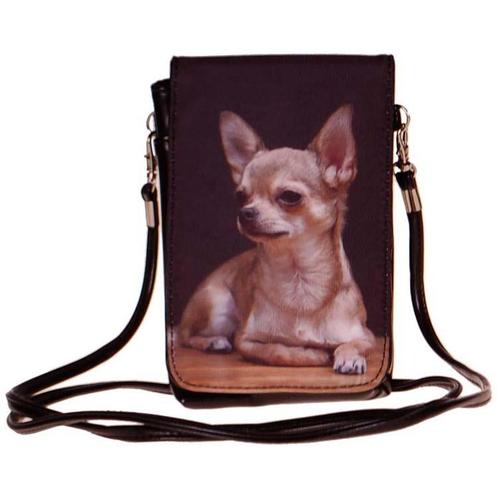 Telefoontasje Chihuahua NIEUW, Sieraden, Tassen en Uiterlijk, Tassen | Schoudertassen, Nieuw, Ophalen of Verzenden
