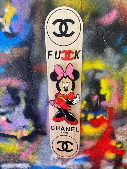 CASH - MINNIE CHANEL FUCK, Antiek en Kunst, Kunst | Schilderijen | Modern