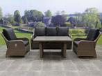 Showroommodel Bilbao stoel-bank dining loungeset, Tuin en Terras, Tuinsets en Loungesets, Ophalen of Verzenden, Nieuw, Wicker