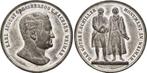 Zinnmedaille von Sebald / Drentwett o J ( 1857 ) Sachsen..., Verzenden