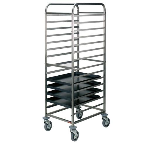 Silowagen, R.v.s. Schalen, 14x 600x400 Mm, 85 Mm, Zakelijke goederen, Horeca | Overige, Ophalen of Verzenden