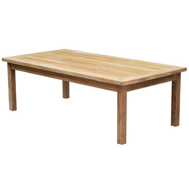 Marseille lounge tuintafel  teak 143x73xH48 cm, Tuin en Terras, Tuintafels, Nieuw, Teakhout, Ophalen of Verzenden