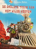 Geronimo Stilton strip - De snelste trein van het Wilde, Verzenden, Zo goed als nieuw, Geronimo Stilton