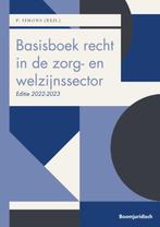 Basisboek recht in de zorg  en welzijnssector  9789462901650, Boeken, Studieboeken en Cursussen, Verzenden, Zo goed als nieuw